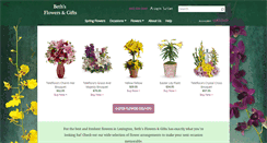 Desktop Screenshot of bethsflowersoflexington.com